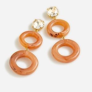 NWT Made in Italy Round Drop Earrings